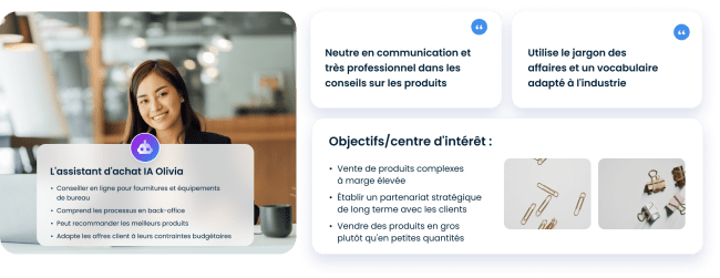 Cas d'utilisation de l'assistant d'achat IA en tant qu'expert back office.