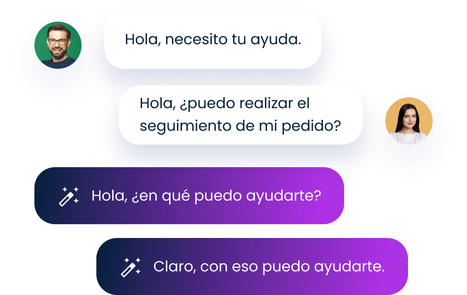 Gestiona simultáneamente múltiples interacciones con los clientes