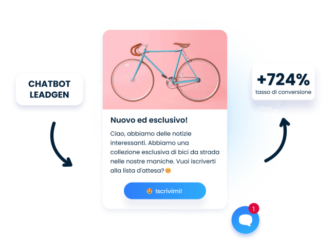 Combinazioni di LeadGen Live Chat e AI