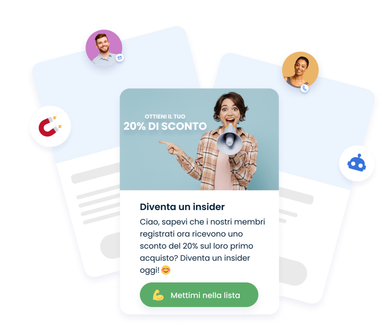 LeadGen Chatbot Raccolta contatti